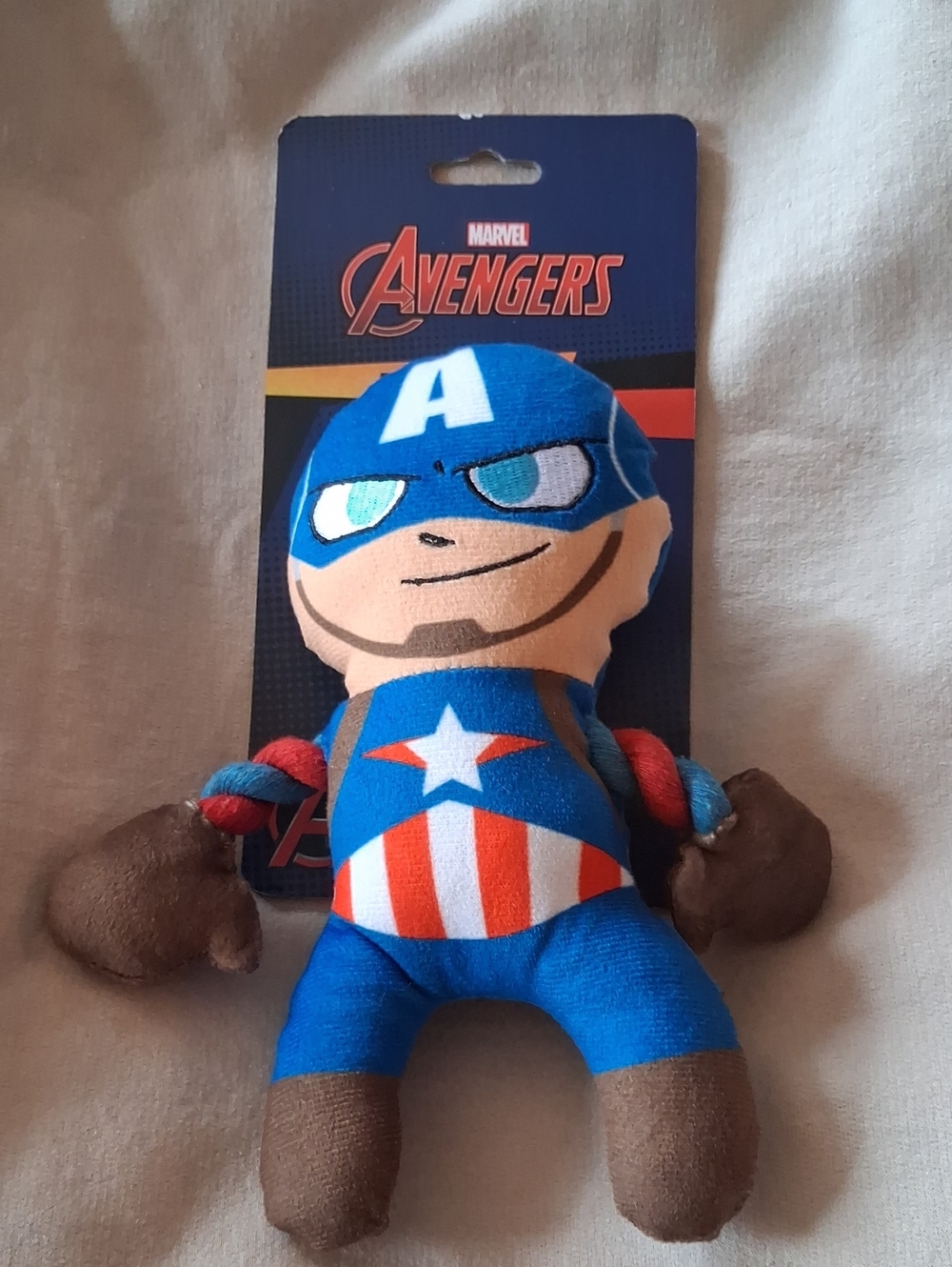 NWT Marvel Avengers Rope Dog Toy